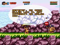 une photo d'Ã©cran de Prehistorik Man sur Nintendo Super Nes